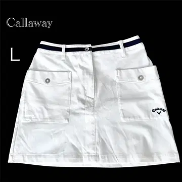 Callaway 골프 스커트 L 사이즈 화이트