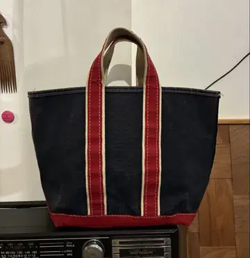 80's L.L.Bean deluxe 토트 디럭스 토트