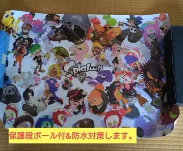 Splatoon 스프라툰 닌텐도 샵 한정판 포스터 보호 종이상자 포함
