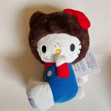 몬치치 x 헬로키티 콜라보 봉제 인형