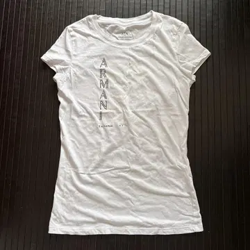 Armani Exchange 화이트 티셔츠