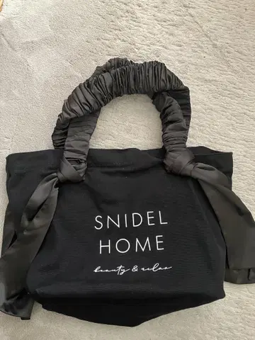SNIDEL HOME 토트백 S 블랙