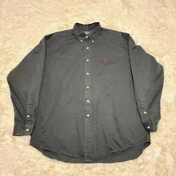 빈티지 Ralph Lauren BLAKE 블랙 검정 빨간색 포니