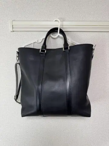 LEATHER TOTE BAG 모음 REPLAY 블랙