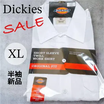 Dickies 디키즈 워크 셔츠 흰색 화이트 XL 셔츠 반팔