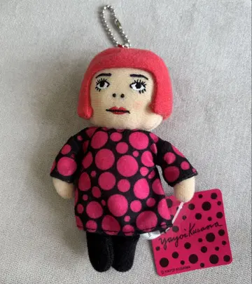 YAYOI 짱 키링 봉제 인형 쿠사마 야요이