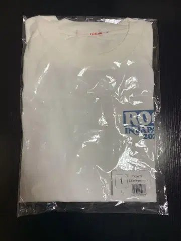 ROCK IN JAPAN 2024 25주년 티셔츠 화이트 L 사이즈