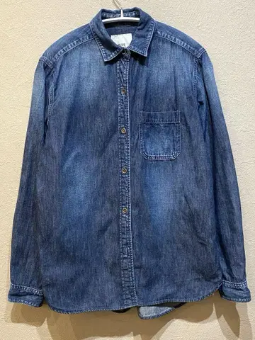 BLUE spick&span 긴팔 데님 셔츠 F 사이즈