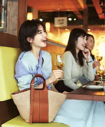 GIANNI CHIARINI 스트로우 토트백