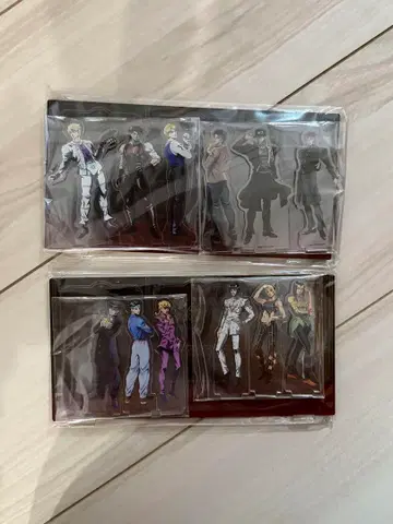 죠죠 죠죠 월드 2 아크릴 디오라마 세트