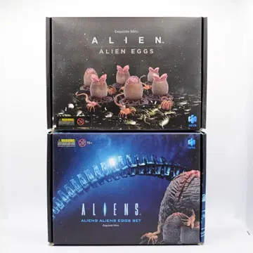 에이리언 & 에이리언2 에그 세트 1/18 스케일 하이야토이즈