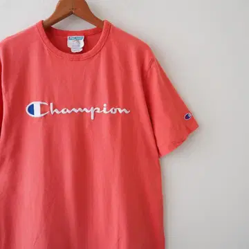 [즉발] 새상품급 Champion 챔피온 반팔 T셔츠 자수 L 2273
