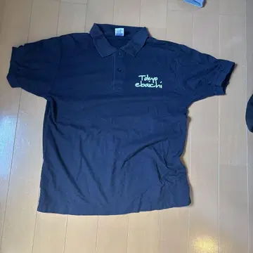 Tokyo ebaichi 피케 셔츠 블랙
