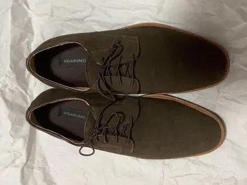 VISARUNO 브라운 레이스업 슈즈 25.5cm