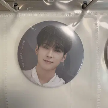 원우 캔뱃지 HARE 일본 콘서트 트레이딩 카드 SEVENTEEN