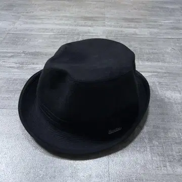 Borsalino 볼사리노 울 햇 모자 블랙 56.5