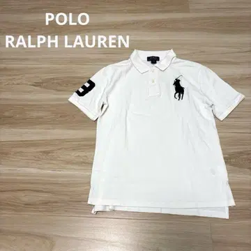 POLO RALPH LAUREN 빅 포니 피케 셔츠 반팔 화이트 계열