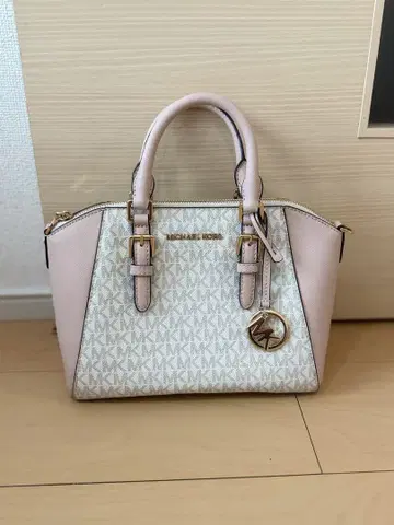 MICHAEL KORS 핸드백 핑크/화이트