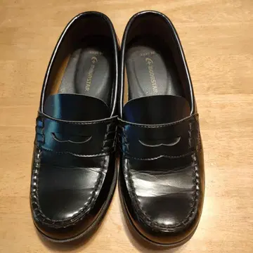 MOONSTAR 블랙 로퍼 24.0EEE