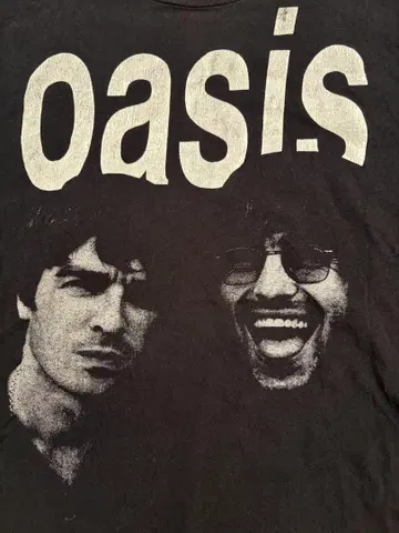 90년대 oasis 오아시스 티셔츠