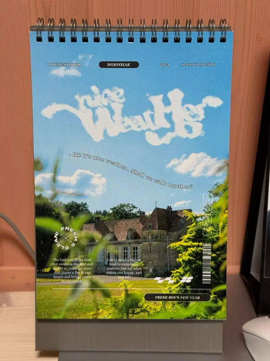 Boynextdoor Boynextdoor woonhak fansite 2024 seasons greetings calendar buncheol ld