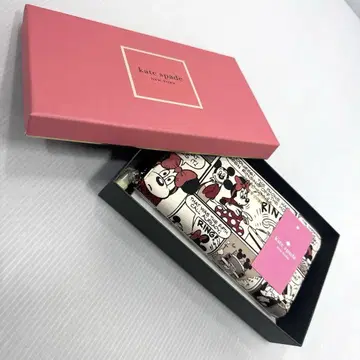 [미사용 새상품] Disney x kate spade 라운드 지퍼 지갑