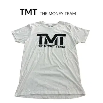 TMT THE MONEY TEAM 화이트 티셔츠 M사이즈