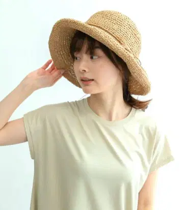 미사용 새상품 RODE SKO 내추럴 햇 밀짚모자