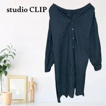 zB548 [ F ] studio CLIP 튜닉 키넥 스탠드 칼라