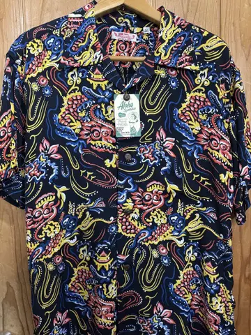 SUN SURF 알로하 셔츠 L 사이즈