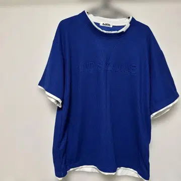 반팔 T셔츠 파란색