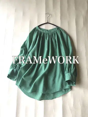 프레임워크 FRAMeWORK 개더 풀오버 블라우스
