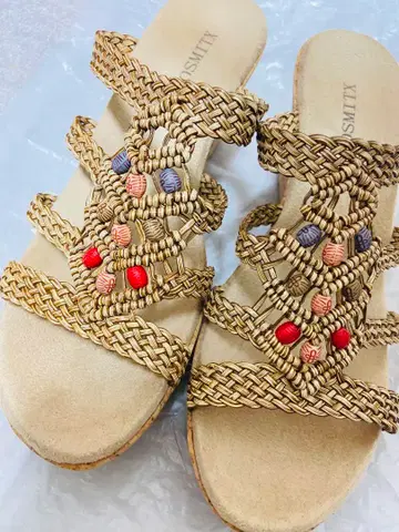 [미사용] 웨지솔 샌들 L 사이즈