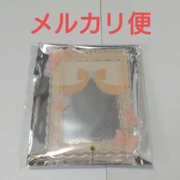 후쿠야 오렌지 파피용 포토 카드 아크릴 프레임