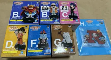 제일복권 드래곤볼 ASSEMBLE COLLECTION 6종 + 1매