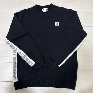 munsingwear 블랙 스웨터