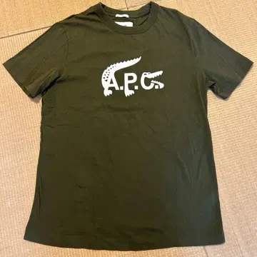 A.P.C. LACOSTE 셔츠 M 사이즈 올리브