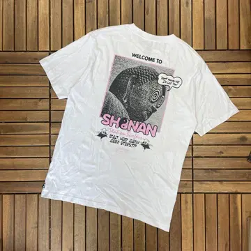무라사키 스포츠 한정판 BILLABONG 빌라봉 크루넥 반팔 티셔츠