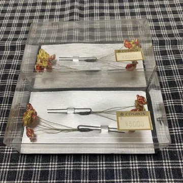 머리 장식 4개 일본 의류 꽃 모티브