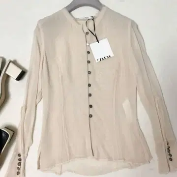 ZARA STUDIO 쉬폰 블라우스 가디건