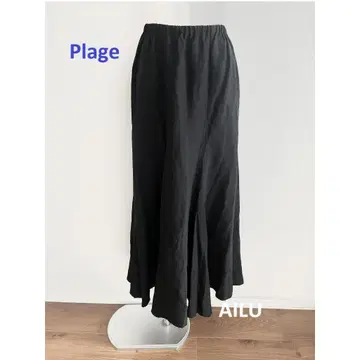 Plage glace Hare 스커트 S 36 블랙 56075