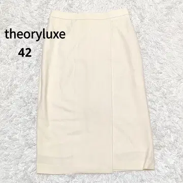 띠어리 럭스 울 랩스커트 SAXONY SOFT SHALEEN