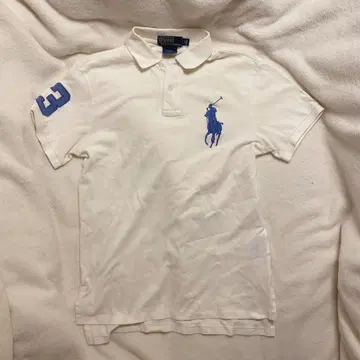Polo by Ralph Lauren 화이트 피케 셔츠 S