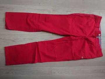 MASTER BUNNY EDITION 빨간색 바지 사이즈 5
