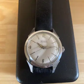 GRUEN Precision 수동 와인딩 시계 1950년대 중기~후기