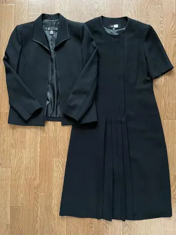 도쿄 소와르 소와르베니 원피스 수트 블랙 포멀 9호