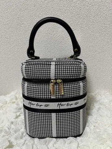 Herlipto Jacquard Vanity Bag HLT 베니티백