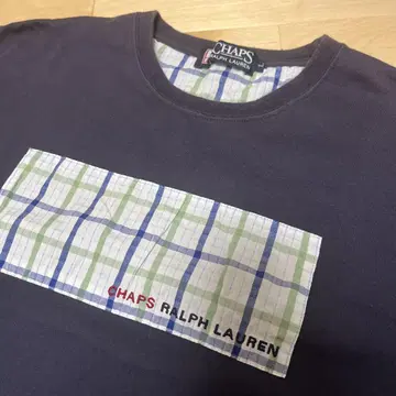 구제 의류 CHAPS RALPH LAUREN 네이비 T셔츠