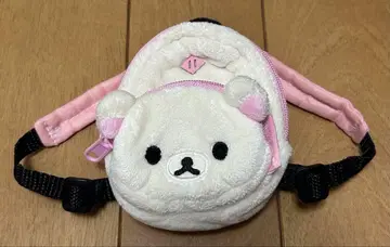 코리락쿠마 미니 백팩 파우치