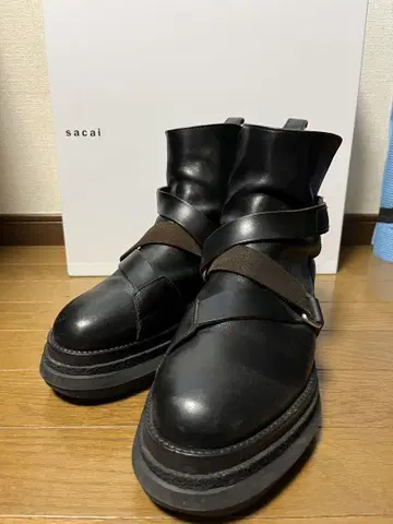 sacai 벨크로 부츠 42